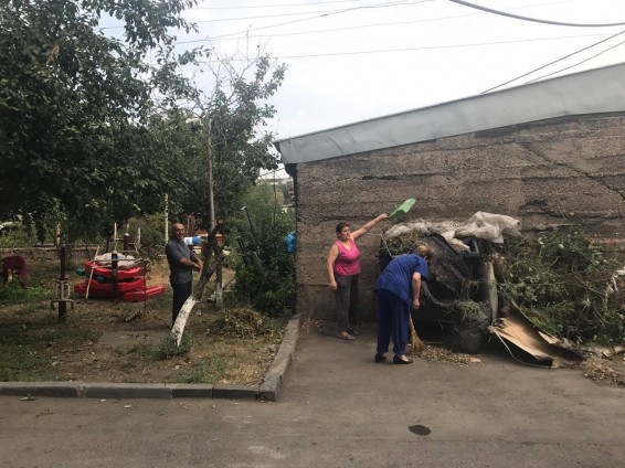 Photo. Շաբաթօրյակ Նորք-Մարաշ վարչական շրջանում