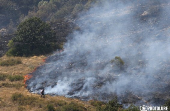 Լոռիում հրշեջ-փրկարարների, զինծառայողների և բնակիչների ջանքերով մարվել է 102 հա տարածքում բռնկված հրդեհը