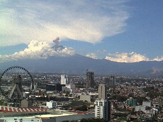 Պոպոկատեպետլ հրաբուխն արթնացել է Մեխիկոյի շրջանում երկրաշարժի հետեւանքով