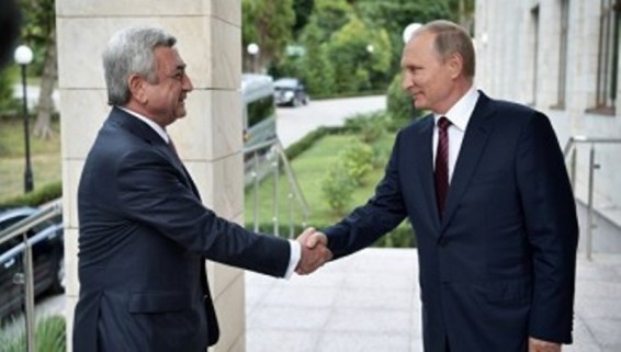 Վլադիմիր Պուտինը շնորհավորել է Սերժ Սարգսյանին