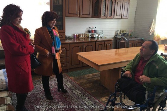 Էրեբունի վարչական շրջանն աջակցել է հաշմանդամություն ունեցող մի խումբ սևանցիների