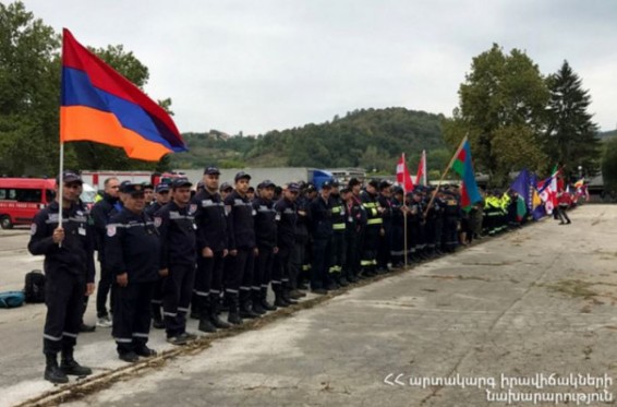 Հայ փրկարարները Բոսնիա և Հերցեգովինայում մասնակցում են ՆԱՏՕ-ի վարժանքին