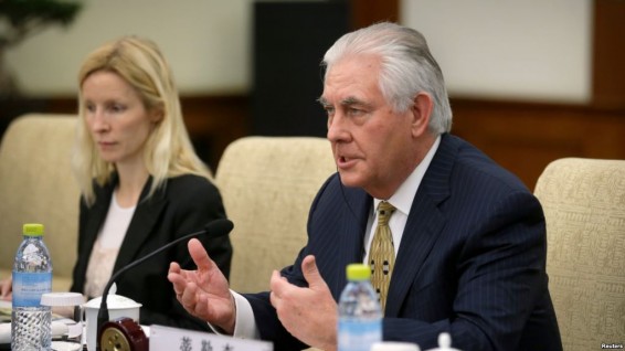Госсекретарь США Рекс Тиллерсон посетит Китай 28-30 сентября