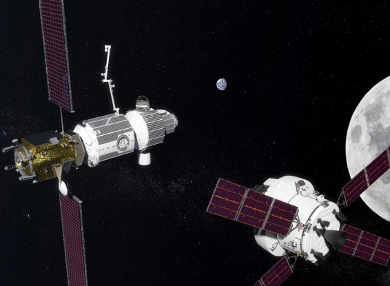 Россия и США создадут на орбите Луны новую станцию Deep Space Gateway