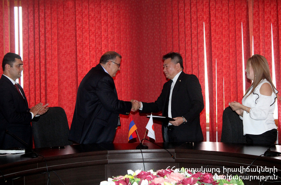 Ճապոնական ընկերությունը կաջակցի ԱԻ նախարարությանը