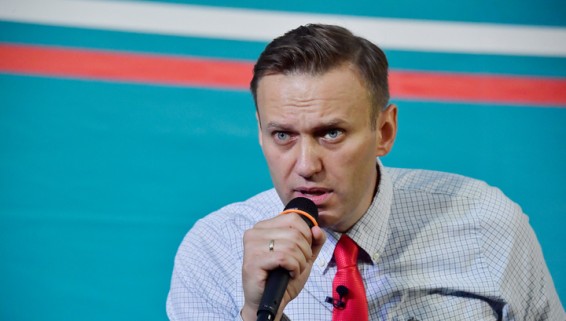 Навального задержали за призывы к участию в несанкционированных акциях