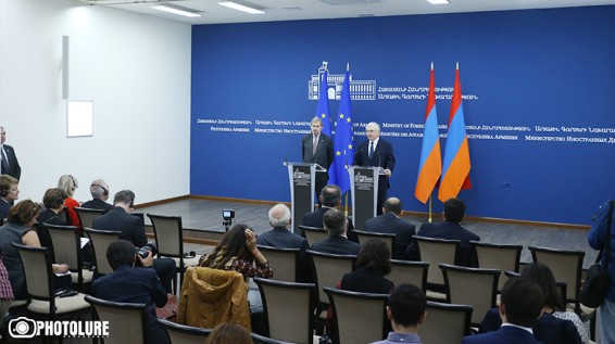 Глава МИД Армении: Подписание соглашения с ЕС станет одним из достижений саммита Восточного партнерства в Брюсселе