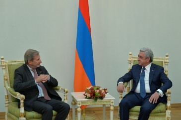 Նախագահն ընդունել է Յոհաննես Հանին