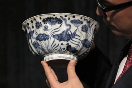 Չինական գավաթը Հոնկոնգի աճուրդում վաճառվել է ռեկորդային 37,7 մլն դոլարով