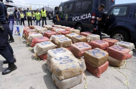 Իսպանիայում 4 տոննա թմրանյութ տեղափոխող նավ են կալանավորել