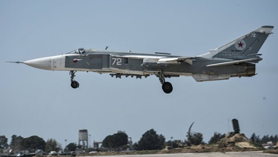 В Сирии разбился российский Су-24, экипаж погиб