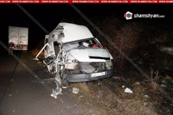 Հայրիվանքի մոտ խոշոր վթարից տուժել է 13 անձ. նրանց ինքնությունը հայտնի է. «Ֆորդը» մխրճվել էր «ԿամԱԶ»-ի մեջ