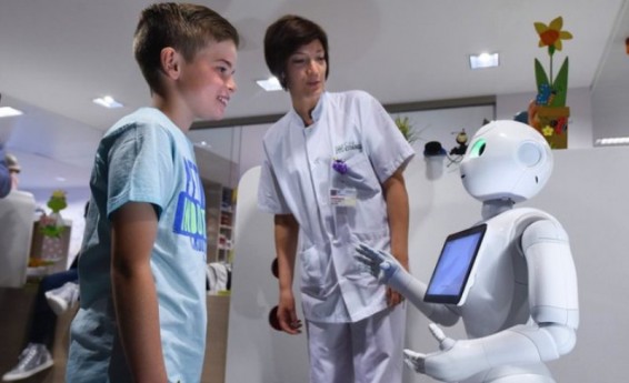 Photo. Բելգիայի հիվանդանոցներում աշխատանքի են անցել հումանոիդ ռոբոտները