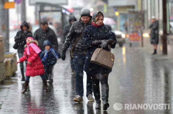 Մոսկվայի մարզում տեղացել է առաջին ձյունը