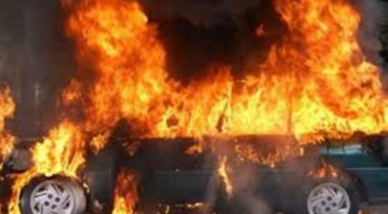 ՃՏՊ՝ հրդեհի բռնկումով, Հրազդան-Երևան ավտոճանապարհին