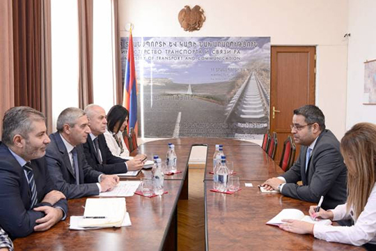 Սիրիան ու Հայաստանը կհամագործակցեն կապի, տրանսպորտի և ՏՏ ոլորտներում