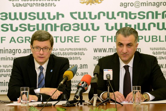 Գյուղնախարարությունն ու ՄԱԿ-ի ՊԳԿ-ն Հայաստանում ստորգետնյա ջրերի օգտագործումը տնտեսող ծրագիր են մշակել