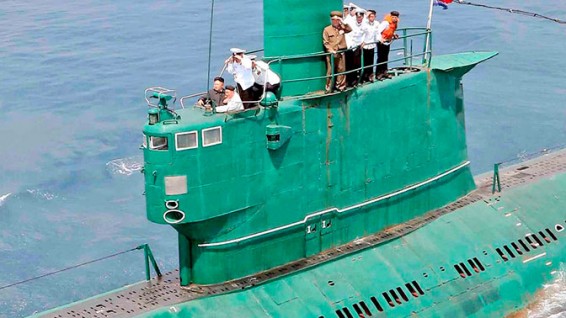Северная Корея строит огромную подлодку