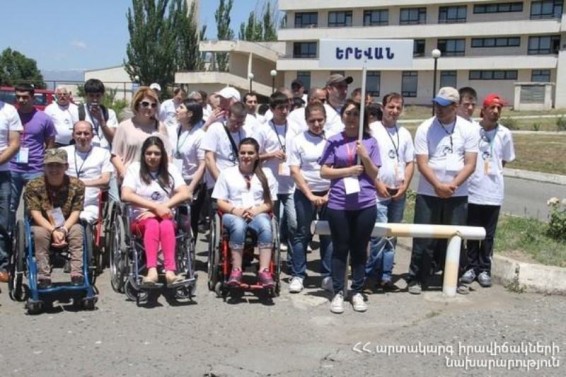 Photo. Մեկնարկեց Հաշմանդամների հանրապետական մարզական փառատոնը