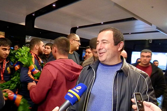 Գագիկ Ծառուկյանը մեր ծանրորդների փայլուն ելույթի մասին