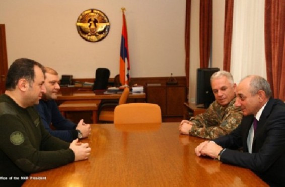 Բակո Սահակյանն ընդունել է Վիգեն Սարգսյանին և Տարոն Մարգարյանին