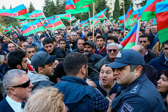 Բաքվում ընդդիմությունը հանրահավաք է անցկացրել ընդդեմ կոռուպցիայի