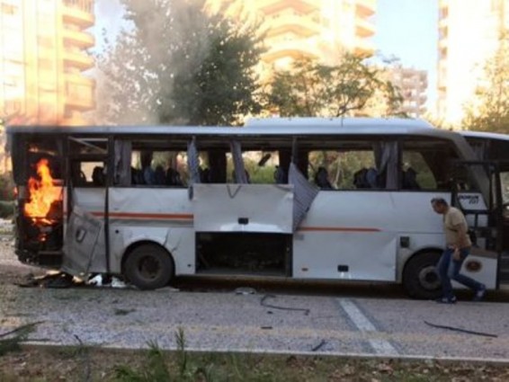 Թուրքիայի Մերսին քաղաքում ոստիկանության ավտոբուսի պայթեցման պատասխանատվությունն ստանձնել է PKK–ն