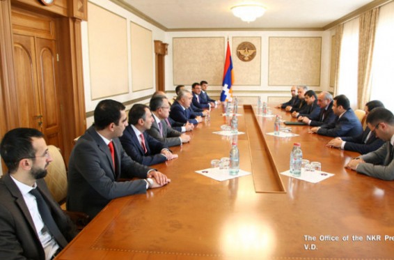 Բակո Սահակյանն ընդունել է ՀՀ մի խումբ առաջատար բանկերի ղեկավարների