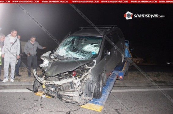 Արարատի մարզում Mitsubishi-ն բախվել է տրակտորին, կա վիրավոր. Shamshyan.com