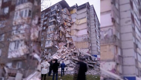 В Ижевске обрушился жилой дом