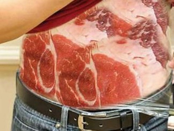 Թուրքիայի քաղաքացին Վրաստանից գնած էժանը միսը մարմնի վրա փաթաթած մտցրել է Թուրքիա