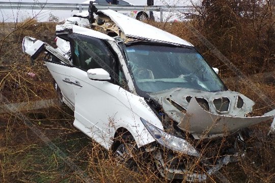 Երևան-Երասխ ավտոճանապարհին մեքենան ընկել է ջրանցքը. կան տուժածներ