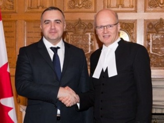 ՀՀ դեսպանը Կանադայի Ներկայացուցիչների պալատի նախագահի հետ քննարկել է երկկողմ համագործակցությունը