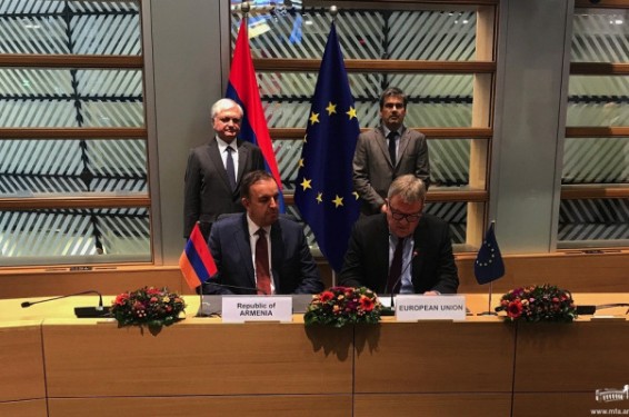 Նախաստորագրվել է Հայաստանի և Եվրոպական միության միջև Ընդհանուր ավիացիոն գոտու մասին Համաձայնագիրը