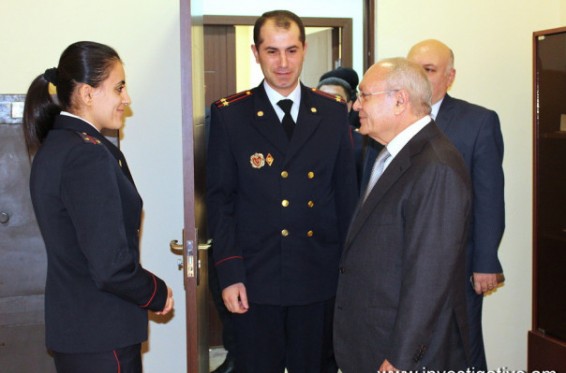 ՀՀ ՔԿ նախագահը մասնակցել է Արարատի մարզային քննչական վարչության շենքի բացմանը