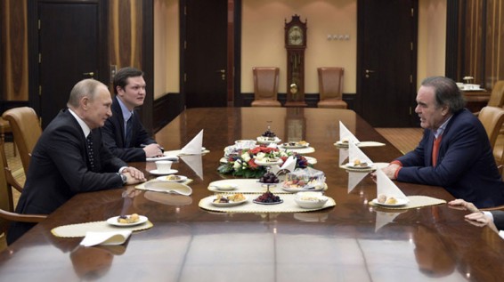 Պուտինն ու Սթոունը հանդիպել են Կրեմլում