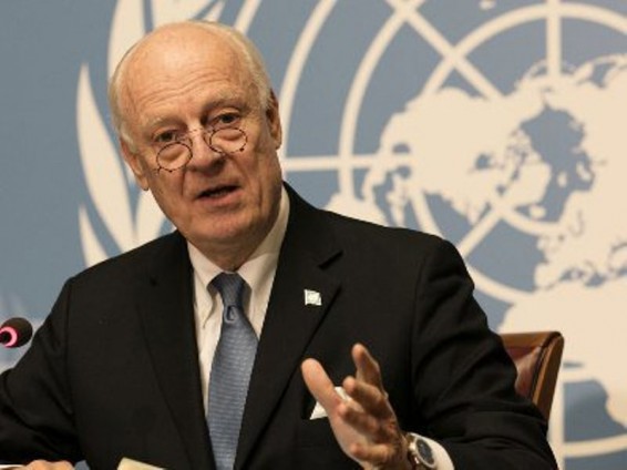 Դե Միստուրան ներկայացրել է Սիրիայի վերաբերյալ թարմացված «ոչ պաշտոնական փաստաթուղթ»