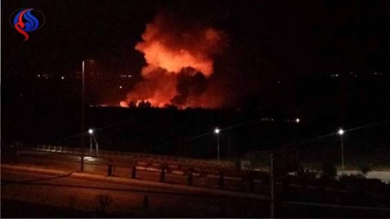 Ракетный удар Израиля по Сирии