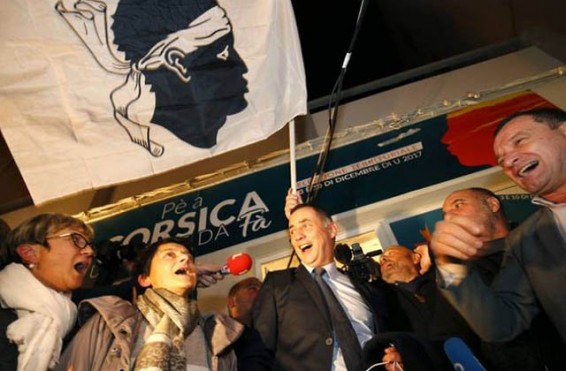 Կորսիկացի ազգայնականները շահում են տարածաշրջանային ընտրությունների առաջին փուլը