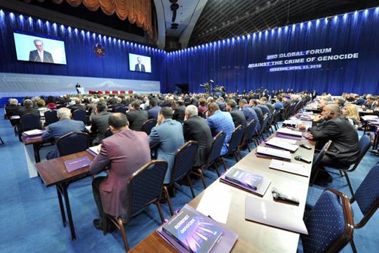 Հայաստանը պատրաստվում է ընդունել «Ցեղասպանության հանցագործության դեմ» 3-րդ գլոբալ ֆորումը