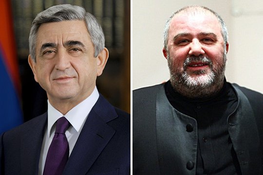 Սերժ Սարգսյանը շնորհավորել է ՀՀ արվեստի վաստակավոր գործիչ, խմբավար Ռոբերտ Մլքեյանին