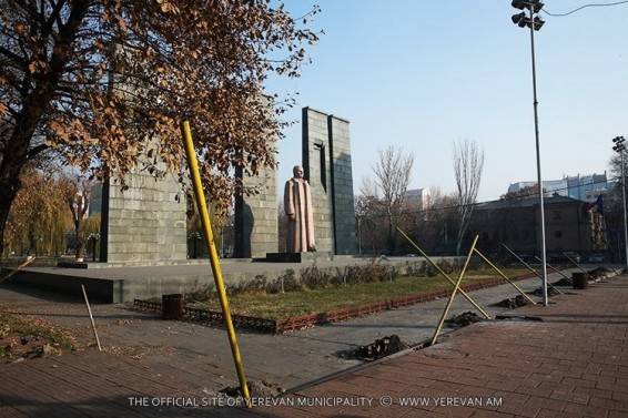 «Վարդանյան ընտանիք» բարեգործական հիմնադրամի աջակցությամբ կբարեկարգվի Ա.Մյասնիկյանի  արձանի ետնամասում  գտնվող այգին