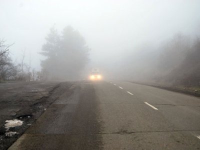 Երեւան-Երասխ ճանապարհին մառախուղ է. Վարդենյաց լեռնանցքում եւ Սոթք-Քարվաճառ ճանապարհին մերկասառույց է