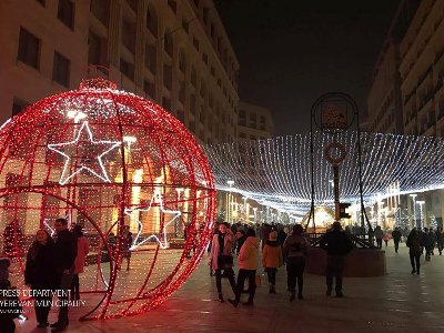 Տոն օրերին Երեւանում վթարների հետեւանքով 8 հենասյուն է վնասվել