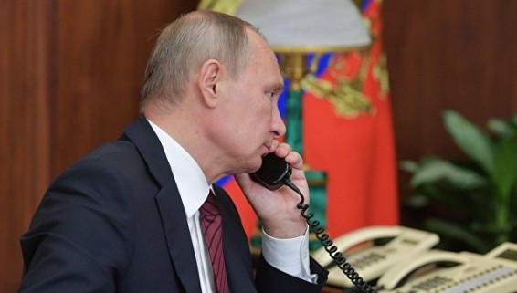 Путин провел телефонный разговор с премьером Италии