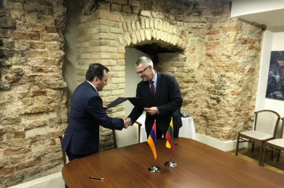 Ստորագրվել է պաշտպանության բնագավառում հայ-լիտվական համագործակցության ծրագիրը