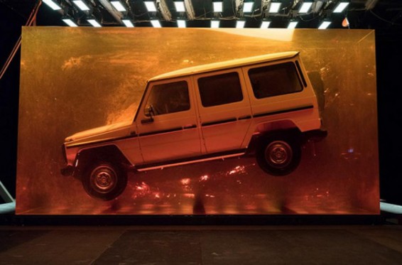 Mercedes-Benz-ը G-Class-ը «զմռսել» է սինթետիկ ռետինի մեջ (