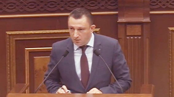 Прокурор Карен Бишарян представил депутатам Армении последние развития по делу «1 марта»
