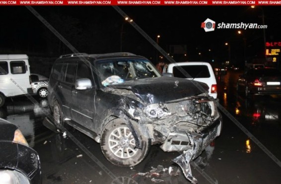 Խոշոր վթար Երևանում. բախվել են Niva-ն, Mitsubishi-ն, թիվ 47 երթուղին սպասարկող ГАЗель-ն ու Opel-ը. կան վիրավորներ. Shamshyan.com