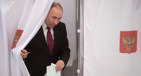 Путин получил больше 90% голосов на избирательном участке в Ереване